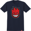 SPITFIRE BIGHEAD FILL YOUTH SS TSHIRT SMALL NAVY/RED