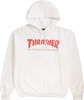 THRASHER SKATE MAG HOODIE SMALL WHITE/RED