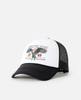 Rip Curl 4th of July Trucker Womens Black White Snapback