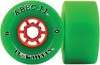 ABEC11 FLY WHEELS REFLY 97mm 74a LIME/ORG WHEELS SET of 4
