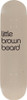 3D LITTLE BROWN BOARD SKATEBOARD DECK-8.0