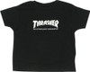 THRASHER MAG LOGO TODDLER SS 4T BLK/WHT