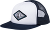 INDEPENDENT TURN AND BURN MESH HAT ADJ-NAVY/WHT