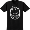 SPITFIRE BIGHEAD YOUTH SS TSHIRT LARGE BLK/WHT