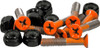 STANDARD 1" PHILLIPS (SET) ORANGE SKATE HARDWARE
