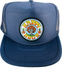 HAPPY HOUR SKULL AND ROSES HAT ADJ-NAVY