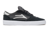 Lakai Cambridge Skate Shoes Charcoal Suede
