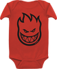 SPITFIRE BIGHEAD ONESIE 12Month-RED/BLK