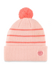 686 Girls Knitt Pom Beanie Pink Pearl One Size