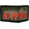 Spitfire DemonSeed Bi-Fold Wallet Olive Red One Size