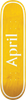 APRIL OG LOGO SKATEBOARD DECK 8.0 YELLOW