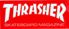 THRASHER MAG LOGO MEDIUM STICKER single Assorted Colors