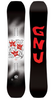 GNU Money Snowboard 2025 Black White Red 154 WIDE