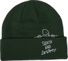 THRASHER GONZ SAD FOLD BEANIE FOREST GREEN