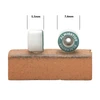 Blackriver Almighties Pro Fingerboard Wheels Set Teal White 7.6mm