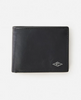 Rip Curl Diamond RFID Wallet Black Leather BiFold
