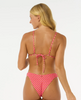 Rip Curl Shell Cove Sliding Tri Swim Top Womens Red