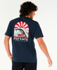 Rip Curl Shred Till Mens Tshirt Mens Navy White