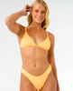 Rip Curl Premium Surf Fixed Tri Swim Top Peach