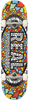 REAL MOSAIC OVAL  SKATEBOARD COMPLETE 8.0