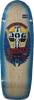 DOGTOWN BULL DOG 70S RIDER SKATEBOARD DECK-10X30.36 NAT/TRANS.BLU