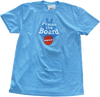 POPWAR PRAISE THE BOARD SS TSHIRT XLARGE LT.BLUE