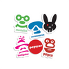 POPWAR 10/PACK ASSORTED DECALS assorted