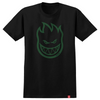Spitfire Bighead SS Tshirt Black Green XL