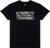 THRASHER CHROME GENUINE SS TSHIRT SMALL BLACK