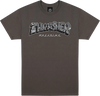THRASHER DISCO BY SPANKY SS TSHIRT SMALL CHARCOAL