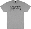 THRASHER ONE-LINER SS TSHIRT SMALL SPORT GREY