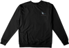 ANTI HERO LIL PIGEON EMROIDERED CREWNECK SWEATSHIRT MEDIUM BLACK