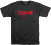 ZERO BLOOD SS TSHIRT XXLARGE BLACK/RED