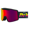 Pit Viper Backslap Snow Goggles Power Surge Red Small