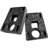 Slappy Big Block Kit Riser Hardware Combo Black 1/2"