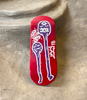 223 Shins Collab Fingerboard Deck Red 34x97