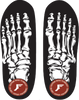 FOOTPRINT KINGFOAM ORTHOTICS SKELETON BLK 13/13.5