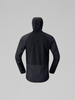 Norrona More Octa ZipHood Jacket Mens Caviar Black