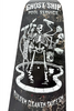 Ghostship Pool Service Shuvel Nose Skateboard Deck Black 9.0 wb14.5