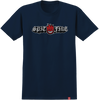 SPITFIRE OLD E DROP BIGHEAD SS TSHIRT MEDIUM TRUE NAVY/RED/BLK/WHT