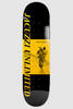 Jacuzzi Tony Dirtbike Skateboard Deck Black Yellow 8.25 wb14.25