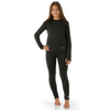 WintersEdge Light Weight Base Layer Pant Youth Charcoal Medium