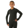 WintersEdge Light Weight Base Layer Top Youth Charcoal Medium