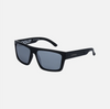 Carve Volley Polarized Injected Sunglasses Black Grey Chrome