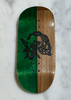 223 Poke Mon Rq Split Ply Fingerboard Deck Green Brown 39x97 OG Med