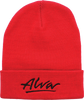 ALVA OG LOGO BEANIE RED/BLK