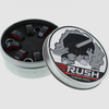 Rush Tin Bearings w Spacers Black Abec 5