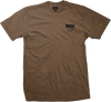 DGK ALL STAR MINI LOGO SHORT SLEEVE TSHIRT XLARGE DARK CHOCOLATE