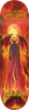 BLOOD WIZARD MISKELL ABYSS SKATEBOARD DECK 8.38 w/ grip