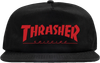 THRASHER SF BIG HEAD JAKE HAT ADJ-BLACK